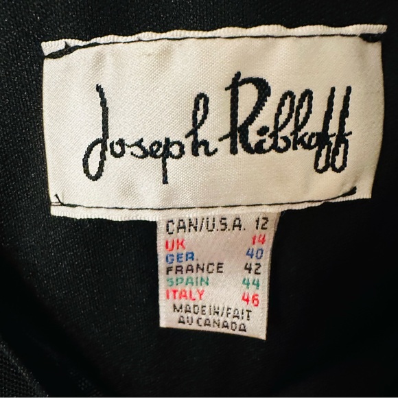 Joseph Ribkoff Black and White Textured Blouse - Picture 2 of 4